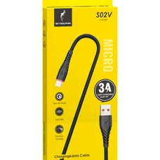 Кабель SkyDolphin S02V USB - micro USB (M/M), 1 м, Black (USB-000591)