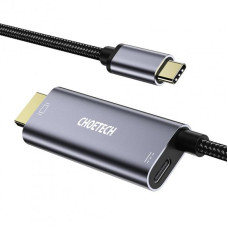 Кабель Choetech HDMI - USB Type-C (M/M), 1.8 м, Grey (XCH-M180GY)