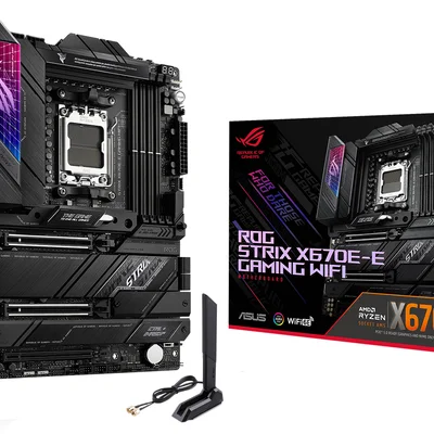 Материнська плата Asus ROG Strix X670E-E Gaming WiFi Socket AM5