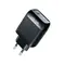 Мережевий зарядний пристрій Luxe Cube Dynamic 18W (1USBх3A) Black (4446689880896)