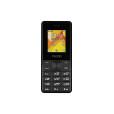 Мобiльний телефон Tecno T301 Dual Sim Phantom Black (4895180778674)