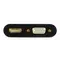 Адаптер Cablexpert HDMI - HDMI/VGA+Аудіо 3.5 мм, M/F, 0.15 м, чорний (A-HDMIM-HDMIFVGAF-01) коробка