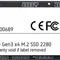 Накопичувач SSD 256GB Patriot P300 M.2 2280 PCIe 3.0 x4 NVMe TLC (P300P256GM28)