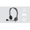 Гарнiтура Logitech H111 Stereo (981-000593)