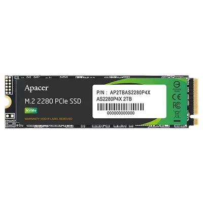 Накопичувач SSD 2TB Apacer AS2280P4X M.2 PCIe 3.0 3D TLC (AP2TBAS2280P4X-1)