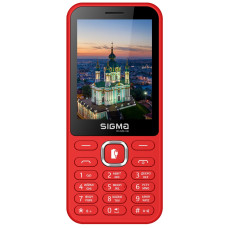 Мобiльний телефон Sigma mobile X-style 31 Power Type-C Dual Sim Red