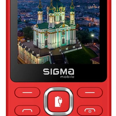 Мобiльний телефон Sigma mobile X-style 31 Power Type-C Dual Sim Red