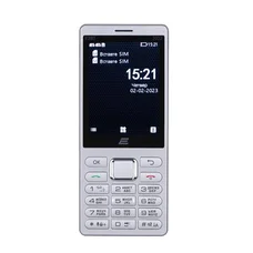Мобiльний телефон 2E E280 2022 Dual Sim Silver (688130245227)