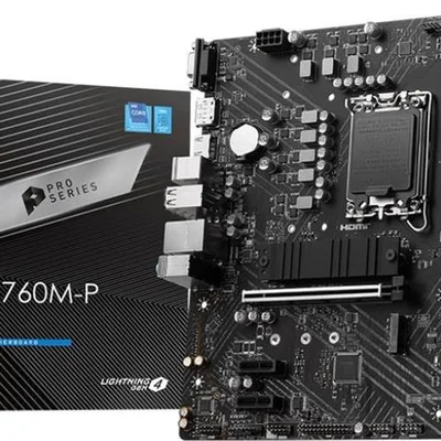Материнська плата MSI Pro B760M-P DDR4 Socket 1700