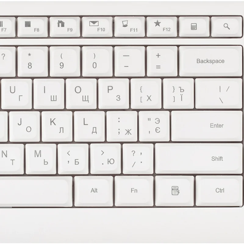 Клавіатура бездротова 2E KS220 WL Ukr White (2E-KS220WW)