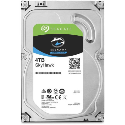 Накопичувач HDD SATA 4.0TB Seagate SkyHawk 256MB (ST4000VX016)