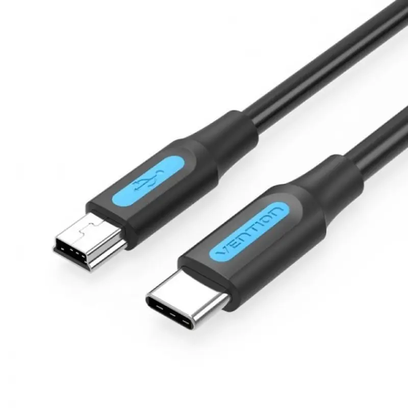 Кабель Vention USB Type-C - mini USB (M/M), 2 м, Black (COWBH) Кабель Vention USB Type-C - mini USB (M/M), 2 м, Black (COWBH)