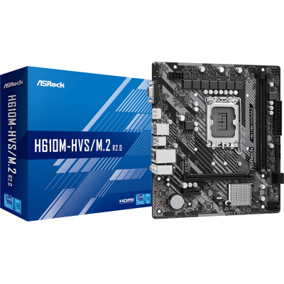 Материнська плата ASRock H610M-HVS/M.2 R2.0 Socket 1700