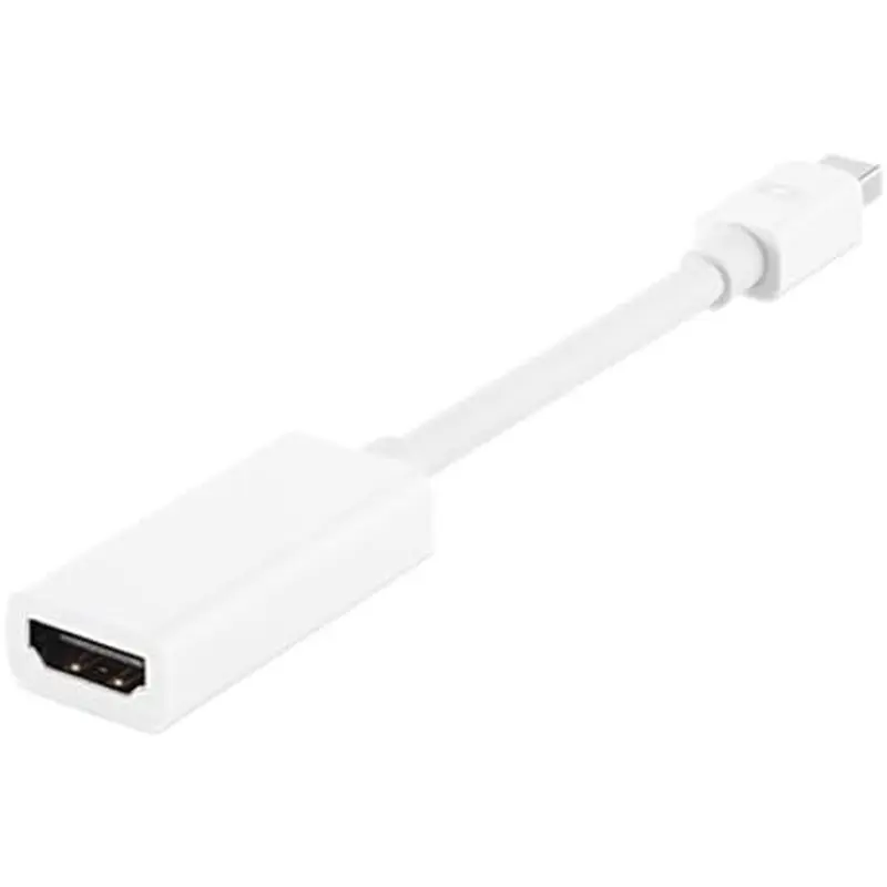 Адаптер Belkin mini DisplayPort - HDMI (M/F), 0.12 м, White (F2CD078DSAPL) Адаптер Belkin mini DisplayPort - HDMI (M/F), 0.12 м, White (F2CD078DSAPL)