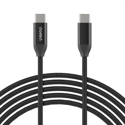 Кабель Choetech USB Type-C - USB Type-C (M/M), 1 м, Black (XCC-1035)