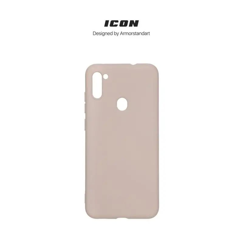 Чохол-накладка Armorstandart Icon для Samsung Galaxy A11 SM-A115/M11 SM-M115 Camera cover Pink Sand (ARM67492) Чохол-накладка Armorstandart Icon для Samsung Galaxy A11 SM-A115/M11 SM-M115 Camera cover Pink Sand (ARM67492)
