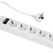 Фільтр живлення ProLogix (PRS-P5CU-18W) 3x1.0мм2 мідь, 5 розеток, 1.8 м, білий