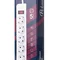 Фільтр живлення ProLogix (PRS-P5CU-18W) 3x1.0мм2 мідь, 5 розеток, 1.8 м, білий