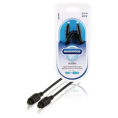 Кабель Bandridge ValueLine Toslink - Toslink (M/M), 2 м, Black (VAL5602) Кабель Bandridge ValueLine Toslink - Toslink (M/M), 2 м, Black (VAL5602)