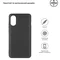 Чохол-накладка Armorstandart Matte Slim Fit для ZTE Blade A31 Plus Black (ARM61919)