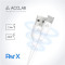 Кабель ACCLAB PwrX USB - Lightning (M/M), 20 W, 1.2 м, White (1283126559549)