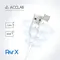 Кабель ACCLAB PwrX USB - Lightning (M/M), 20 W, 1.2 м, White (1283126559549)