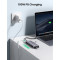 Концентратор USB Type-C Ugreen CM179 3xUSB 3.0 + HDMI + VGA + RJ45 1000M Ethernet + Cardreader, Gray (40873)