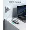 Концентратор USB Type-C Ugreen CM179 3xUSB 3.0 + HDMI + VGA + RJ45 1000M Ethernet + Cardreader, Gray (40873)