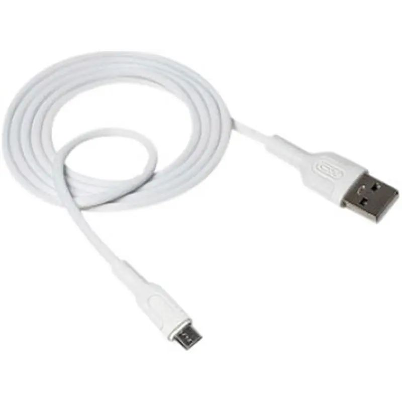 Кабель XO NB212 USB - micro USB (M/M), 2.1 A, 1 м, White (XO-NB212m-WH) Кабель XO NB212 USB - micro USB (M/M), 2.1 A, 1 м, White (XO-NB212m-WH)