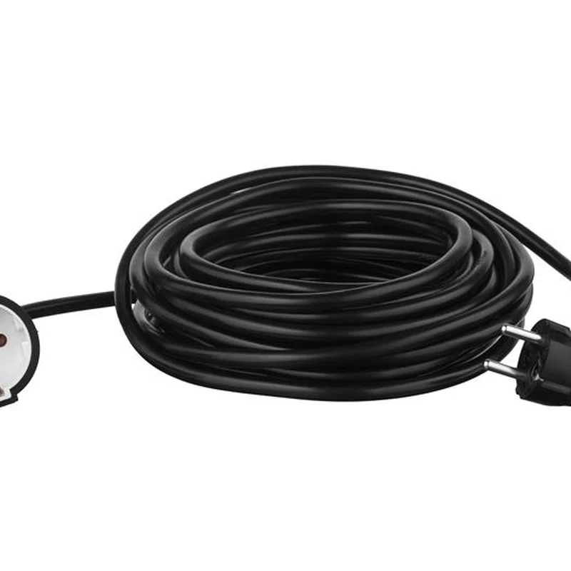 Мережевий подовжувач 2E 1XSchuko, 3G*1.5мм, 10м, black (2E-PC315M10)
