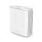 Wi-Fi Mesh система Asus ZenWiFi XD6S 2PK White