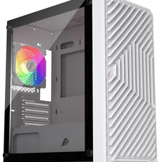 Корпус 1stPlayer T5-4F1-W-WH White без БЖ