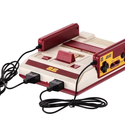 Ігрова приставка 2E 8bit AV з двома дротовими геймпадами (2E8BAVWD288)