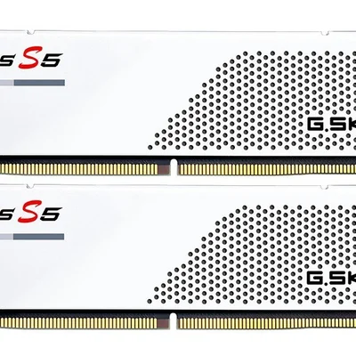 Модуль пам`ятi DDR5 2x16GB/5600 G.Skill Ripjaws S5 White (F5-5600J3636C16GX2-RS5W)