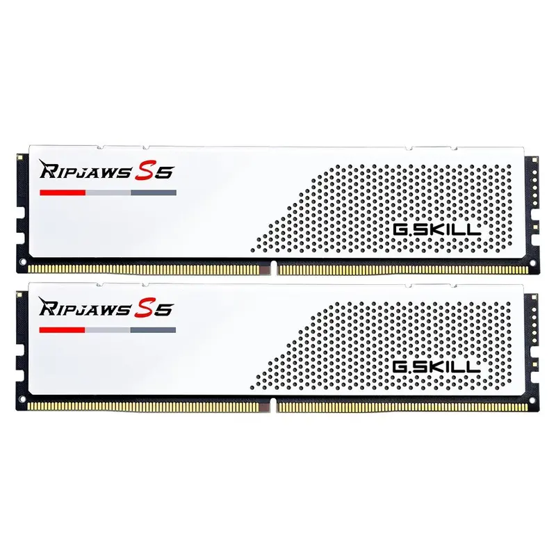 Модуль пам`ятi DDR5 2x16GB/5600 G.Skill Ripjaws S5 White (F5-5600J3636C16GX2-RS5W) Модуль пам`ятi DDR5 2x16GB/5600 G.Skill Ripjaws S5 White (F5-5600J3636C16GX2-RS5W)