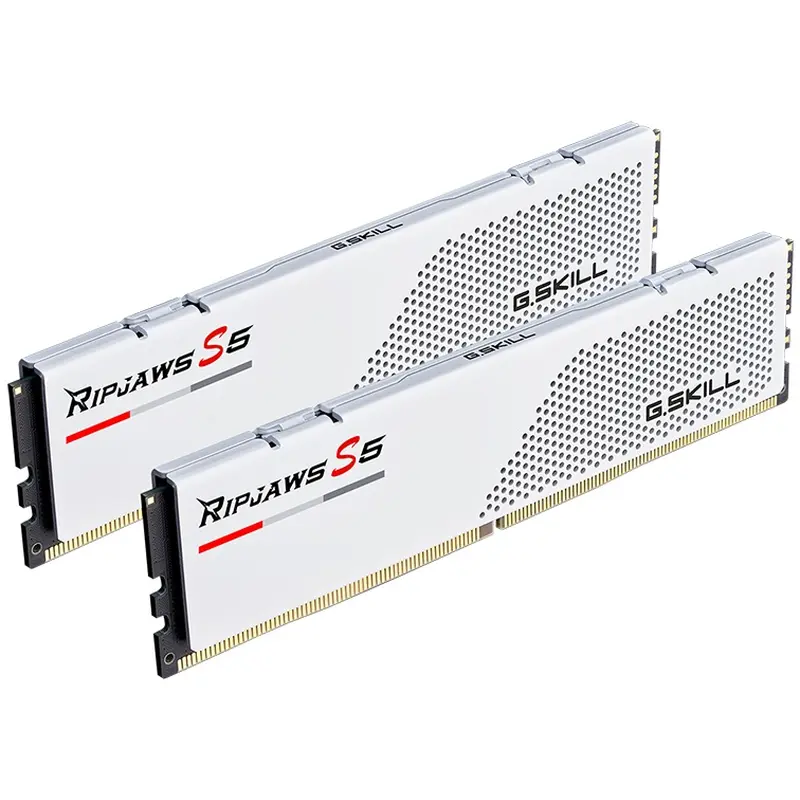 Модуль пам`ятi DDR5 2x16GB/5600 G.Skill Ripjaws S5 White (F5-5600J3636C16GX2-RS5W) Модуль пам`ятi DDR5 2x16GB/5600 G.Skill Ripjaws S5 White (F5-5600J3636C16GX2-RS5W)