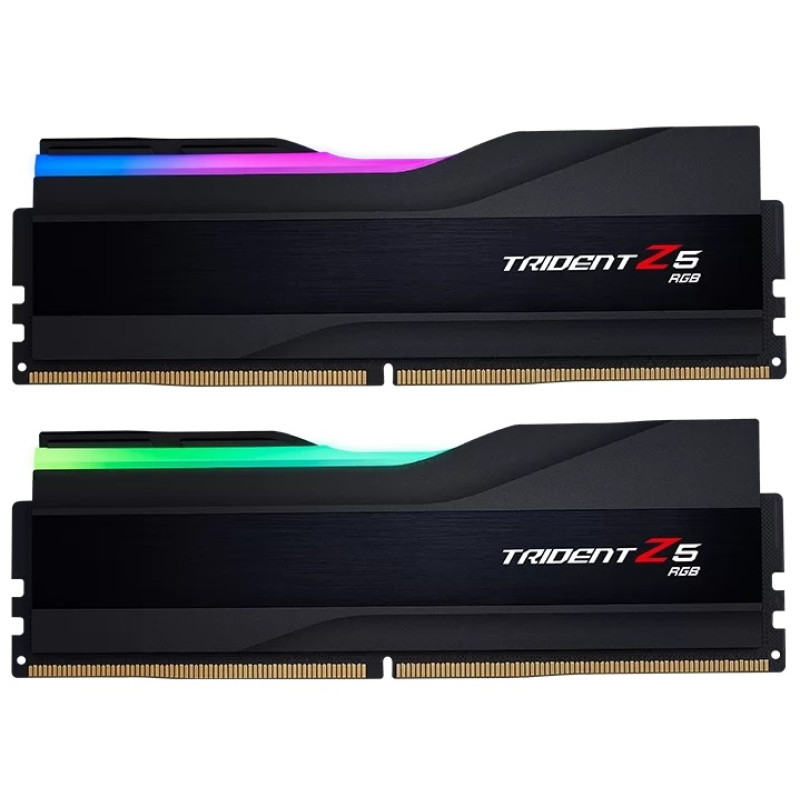 Модуль пам`ятi DDR5 2x16GB/6400 G.Skill Trident Z5 RGB Black (F5-6400J3239G16GX2-TZ5RK)