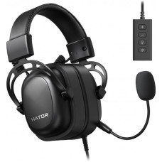 Гарнiтура Hator Hypergang 2 USB 7.1 Black (HTA-940)