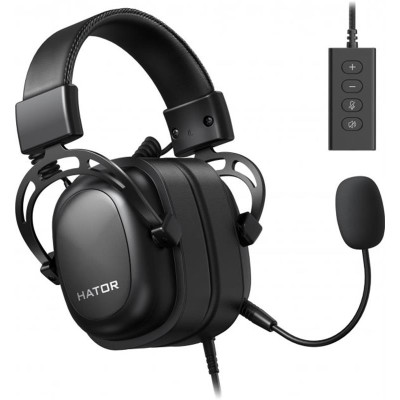 Гарнiтура Hator Hypergang 2 USB 7.1 Black (HTA-940)