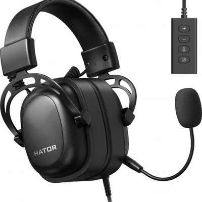 Гарнiтура Hator Hypergang 2 USB 7.1 Black (HTA-940)