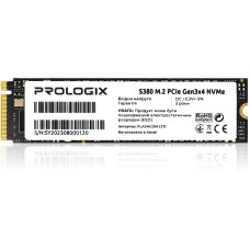 Накопичувач SSD 256GB Prologix S380 M.2 2280 PCIe 3.0 x4 NVMe TLC (PRO256GS380)