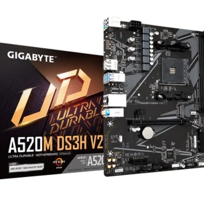 Материнська плата Gigabyte A520M DS3H V2 Socket AM4