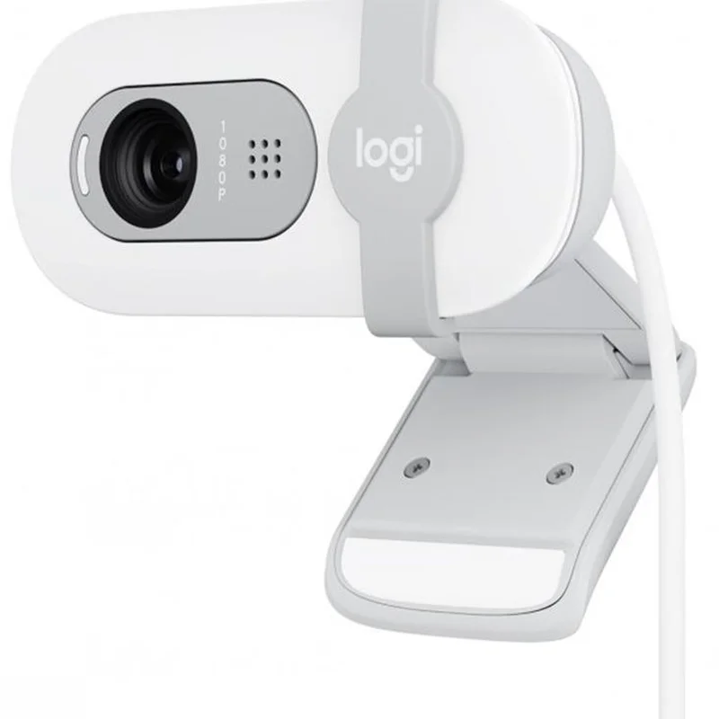 Веб-камера Logitech Brio 100 Off White (960-001617)