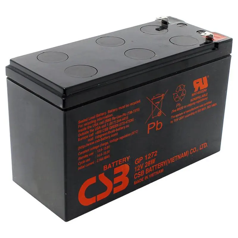 Акумуляторна батарея CSB 12V 7.2AH (GP1272, 28W) AGM Акумуляторна батарея CSB 12V 7.2AH (GP1272, 28W) AGM