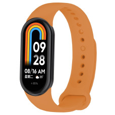 Силіконовий ремінець BeCover для Xiaomi Mi Smart Band 8 Apricot (709375)