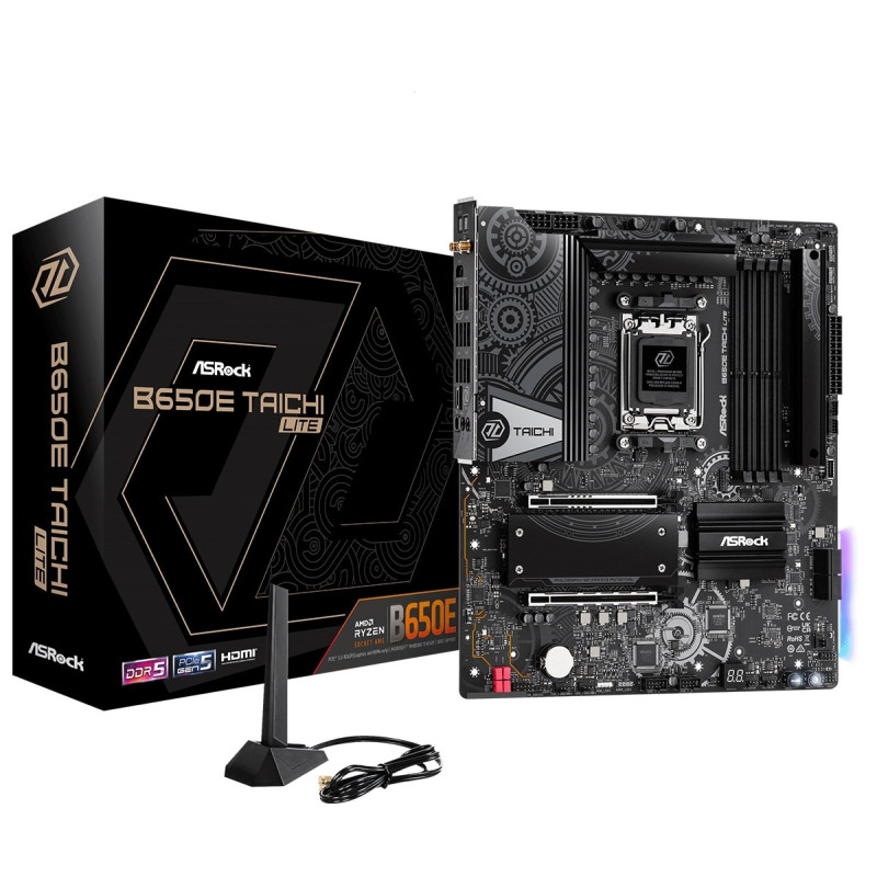 Материнська плата ASRock B650E Taichi Lite Socket AM5