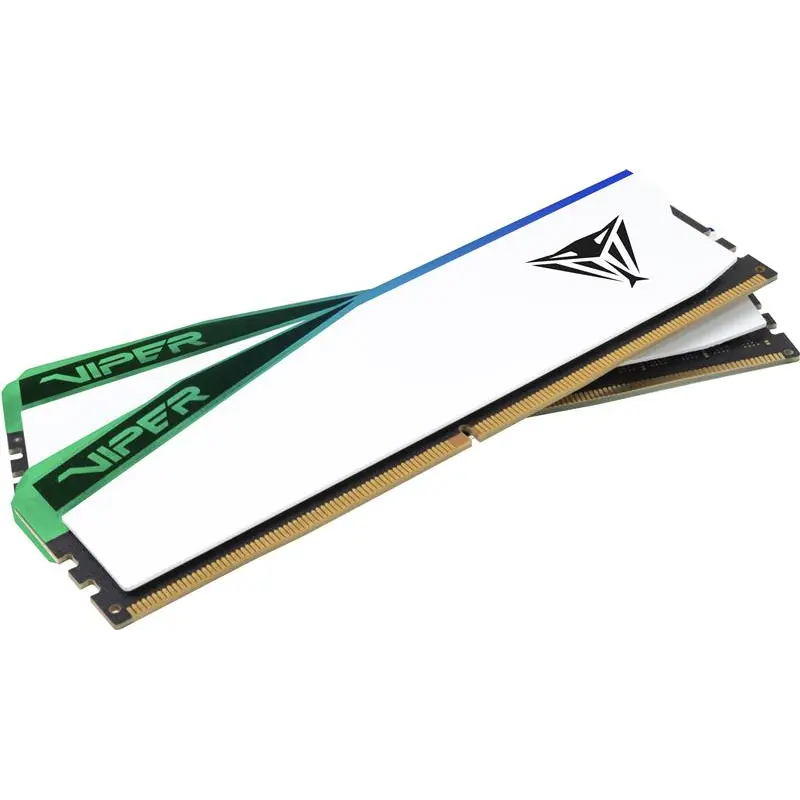 Модуль пам`яті DDR5 2x32GB/6200 Patriot Viper Elite 5 RGB (PVER564G62C42KW) Модуль пам`яті DDR5 2x32GB/6200 Patriot Viper Elite 5 RGB (PVER564G62C42KW)