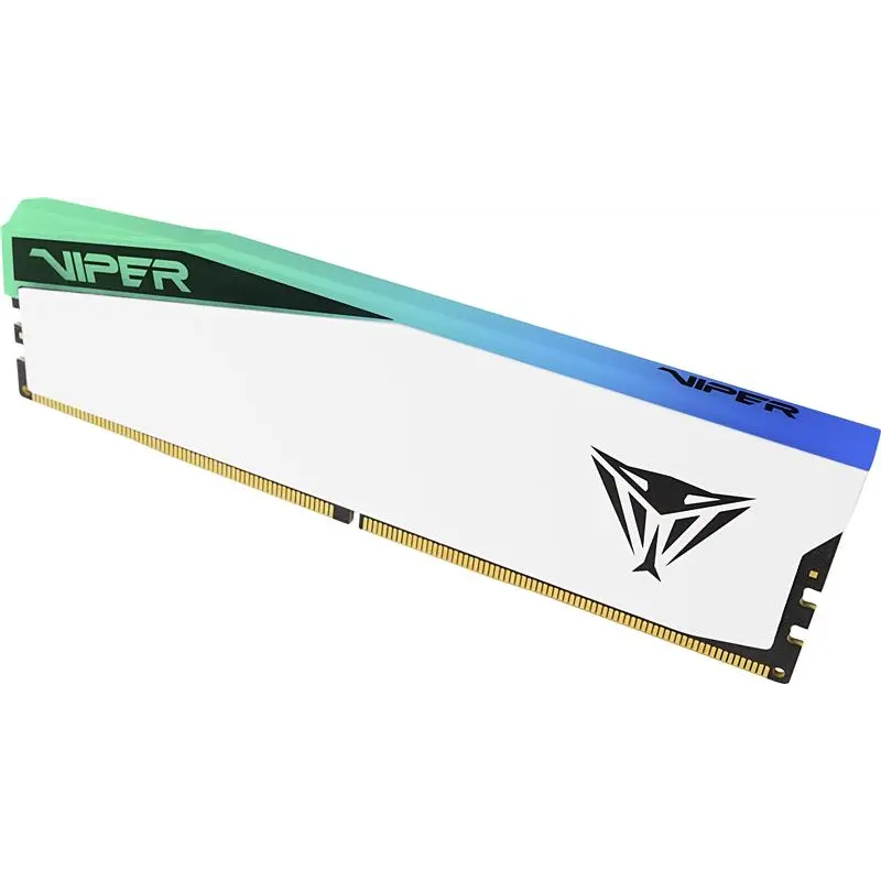 Модуль пам`яті DDR5 2x32GB/6200 Patriot Viper Elite 5 RGB (PVER564G62C42KW) Модуль пам`яті DDR5 2x32GB/6200 Patriot Viper Elite 5 RGB (PVER564G62C42KW)