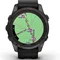 Смарт-годинник Garmin Fenix 7S Pro Sapphire Solar Carbon Gray Titanium with Black Silicone (010-02776-54)