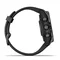 Смарт-годинник Garmin Fenix 7S Pro Sapphire Solar Carbon Gray Titanium with Black Silicone (010-02776-54)